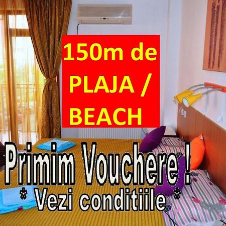 Garsoniere Victor Seaview Aer Conditionat Primim Carduri Vacanta 150 M De Plaja Reyna Beach Appartement Constanţa Buitenkant foto