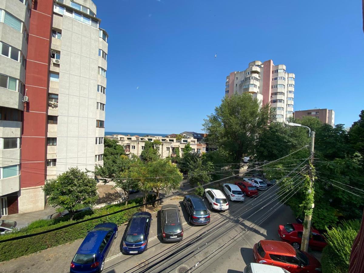 Garsoniere Victor Seaview Aer Conditionat Primim Carduri Vacanta 150 M De Plaja Reyna Beach Appartement Constanţa Buitenkant foto