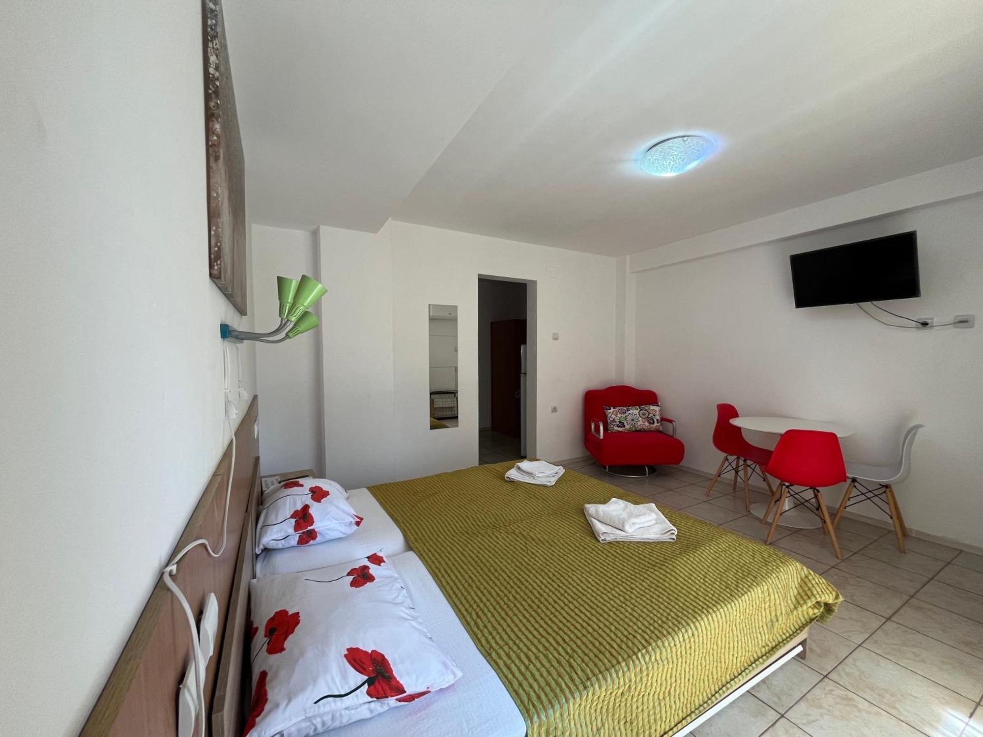 Garsoniere Victor Seaview Aer Conditionat Primim Carduri Vacanta 150 M De Plaja Reyna Beach Appartement Constanţa Buitenkant foto